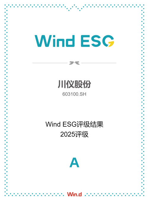 6008集团官方网站股份Wind ESG评级获评A级_新闻资讯_新闻资讯_重庆6008集团官方网站